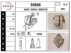 EAI 55808 kintamosios srovės generatorius
1204030, 1204052