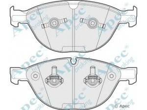 APEC braking PAD1742 stabdžių trinkelių rinkinys, diskinis stabdys 
 Techninės priežiūros dalys -> Papildomas remontas
34112284065