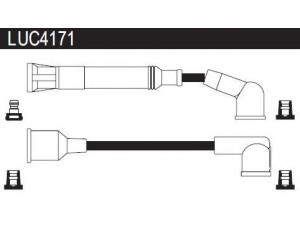 LUCAS ELECTRICAL LUC4171 uždegimo laido komplektas 
 Kibirkšties / kaitinamasis uždegimas -> Uždegimo laidai/jungtys
T030B