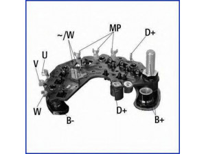 HITACHI 139693 lygintuvas, kintamosios srovės generatorius 
 Elektros įranga -> Kint. sr. generatorius/dalys -> Dalys
5744C2, 95644497, 5744C2