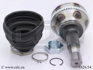 CDX 1626/54 jungčių komplektas, kardaninis velenas 
 Ratų pavara -> Sujungimai/komplektas