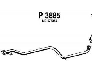 FENNO P3885 išleidimo kolektorius 
 Išmetimo sistema -> Išmetimo vamzdžiai
MB577355