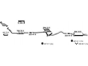 ERNST 010599 išmetimo sistema 
 Išmetimo sistema -> Išmetimo sistema, visa