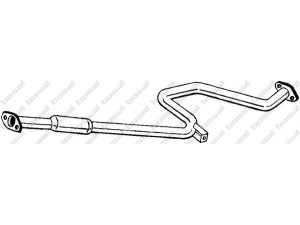 BOSAL 285-231 vidurinis duslintuvas 
 Išmetimo sistema -> Duslintuvas
20300-71J11, B030M-71J1C, B030M-71J1CGA