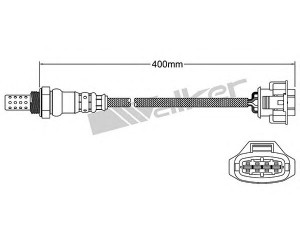 WALKER PRODUCTS 250-24612 lambda jutiklis 
 Variklis -> Variklio elektra
5855384, 855252, 855351, 855386