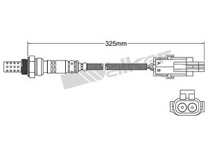 WALKER PRODUCTS 250-22015 lambda jutiklis 
 Variklis -> Variklio elektra
96335926, 96335926