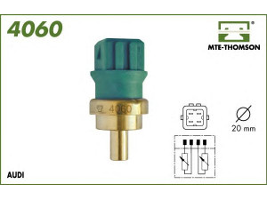 MTE-THOMSON 4060 siuntimo blokas, aušinimo skysčio temperatūra
059919501