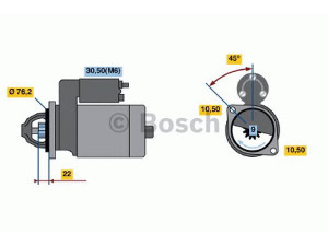BOSCH 0 001 108 199 starteris 
 Elektros įranga -> Starterio sistema -> Starteris
90490771, 93177175, 93184538, 51 94 899