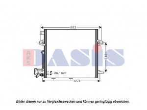 AKS DASIS 112023N kondensatorius, oro kondicionierius 
 Oro kondicionavimas -> Kondensatorius
2515000054, A2515000054