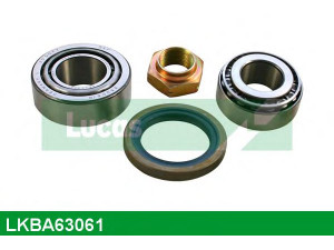 LUCAS ENGINE DRIVE LKBA63061 rato guolio komplektas 
 Ašies montavimas/vairavimo mechanizmas/ratai -> Rato stebulė/montavimas -> Rato guolis