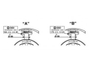 MONROE E7055 amortizatorius 
 Pakaba -> Amortizatorius
1T0413031EK, 1T0413031FG, 1T0413031GM