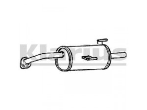 KLARIUS SU12B galinis duslintuvas
744300050, 744330011