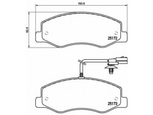BREMBO P 68 061 stabdžių trinkelių rinkinys, diskinis stabdys 
 Techninės priežiūros dalys -> Papildomas remontas
4406000Q0G, 4406000Q0M, 95507110