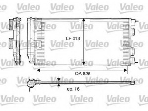 VALEO 817549 kondensatorius, oro kondicionierius 
 Oro kondicionavimas -> Kondensatorius
JRB101070