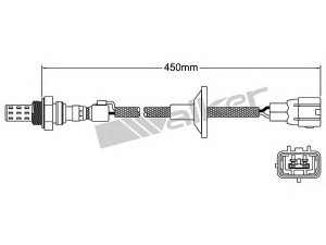 WALKER PRODUCTS 250-22011 lambda jutiklis 
 Variklis -> Variklio elektra
89465 50050