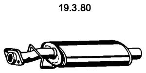 EBERSPÄCHER 19.3.80 priekinis duslintuvas
1731.04