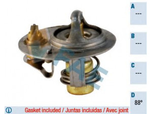 FAE 5324188 termostatas, aušinimo skystis 
 Aušinimo sistema -> Termostatas/tarpiklis -> Thermostat
0223-15-171 D, 0K9FC-15-171, 8AB1-15-171