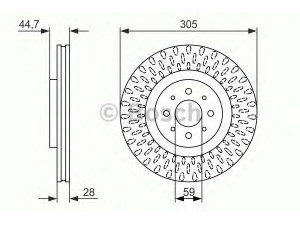 BOSCH 0 986 479 570 stabdžių diskas 
 Stabdžių sistema -> Diskinis stabdys -> Stabdžių diskas
51738833, 51813785, 51738833, 51813785