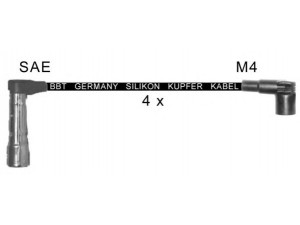 BBT ZK1012 uždegimo laido komplektas 
 Kibirkšties / kaitinamasis uždegimas -> Uždegimo laidai/jungtys