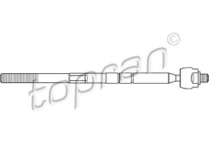 TOPRAN 301 389 vidinė skersinė vairo trauklė 
 Vairavimas -> Vairo mechanizmo sujungimai
7 294 415, F5RC3280BA