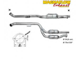 MAGNAFLOW 75018D katalizatoriaus keitiklis 
 Išmetimo sistema -> Katalizatoriaus keitiklis
2104901347, 2104909719