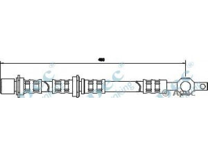 APEC braking HOS3045 stabdžių žarnelė 
 Stabdžių sistema -> Stabdžių žarnelės
9094702454, 9094702455, 9094702532
