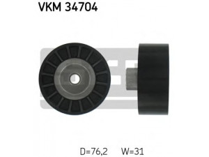 SKF VKM 34704 kreipiantysis skriemulys, V formos rumbuotas diržas 
 Diržinė pavara -> V formos rumbuotas diržas/komplektas -> Laisvasis/kreipiamasis skriemulys
1372770, 6C1Q 6C344 AB