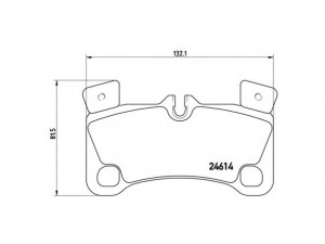 BREMBO P 85 103 stabdžių trinkelių rinkinys, diskinis stabdys 
 Techninės priežiūros dalys -> Papildomas remontas
7L0698451C, 7L0698451D, 7L0698451E