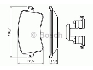 BOSCH 0 986 494 637 stabdžių trinkelių rinkinys, diskinis stabdys 
 Techninės priežiūros dalys -> Papildomas remontas
8K0 698 451 B, 8K0 698 451 C, 8K0 698 451 D