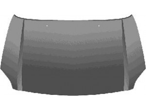 VAN WEZEL 5307660 gaubtas 
 Kėbulas -> Transporto priemonės galas -> Gaubtas/dalys/garso izoliacinė medžiaga
53301-05030, 5330105030