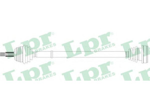 LPR DS51038 kardaninis velenas 
 Ratų pavara -> Kardaninis velenas
1H0407272, 1H0407272AB, 1H0407272AD
