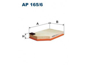 FILTRON AP165/6 oro filtras 
 Techninės priežiūros dalys -> Techninės priežiūros intervalai
30748212, 31370161