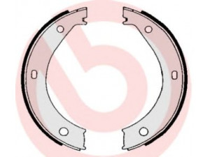 BREMBO S 06 503 stabdžių trinkelių komplektas, stovėjimo stabdis 
 Stabdžių sistema -> Rankinis stabdys
34411121512, 34411155123, 34411155523