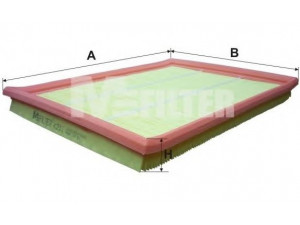 MFILTER K 211 oro filtras 
 Techninės priežiūros dalys -> Techninės priežiūros intervalai
25 062 434, 834 264, 834 266, 834 268