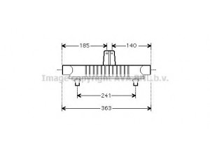 AVA QUALITY COOLING PE3283 alyvos aušintuvas, variklio alyva
0384H4, 9655580380, 0384H4, 9655580380