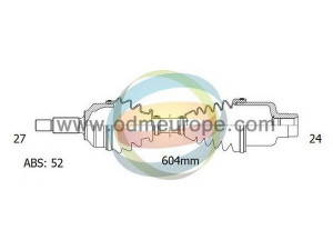 ODM-MULTIPARTS 18-082641 kardaninis velenas
