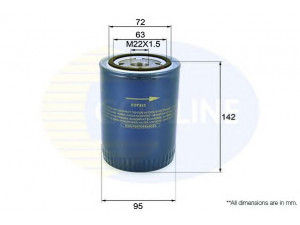 COMLINE EOF222 alyvos filtras 
 Filtrai -> Alyvos filtras
1109 AG, 1109 AT, 1109 Z8, 1109AG