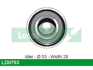 LUCAS ENGINE DRIVE LD0763 įtempiklio skriemulys, paskirstymo diržas
60813590, 71736493, 71736793, 7763644