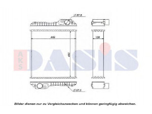 AKS DASIS 440611N radiatorius, variklio aušinimas