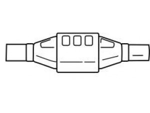 AKS DASIS SG11311 katalizatoriaus keitiklis