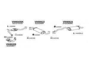 VENEPORTE 800645 išmetimo sistema 
 Išmetimo sistema -> Išmetimo sistema, visa