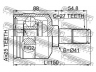 FEBEST 1211-TUC20LH jungtis, kardaninis velenas
49501-2E400, 49505-2EA50
