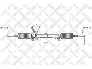 STELLOX 00-35005-SX vairo pavara 
 Vairavimas -> Vairo pavara/siurblys
400025, 400029, 4000A5