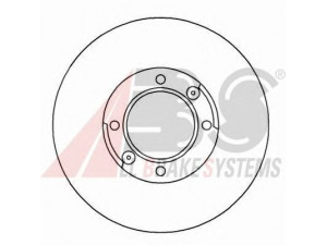 A.B.S. 15009 stabdžių diskas 
 Dviratė transporto priemonės -> Stabdžių sistema -> Stabdžių diskai / priedai
105122201400, 60516371