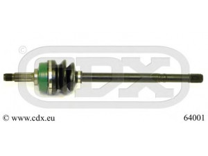CDX 64001 jungtis, kardaninis velenas 
 Ratų pavara -> Sujungimai/komplektas