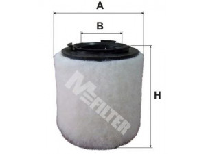 MFILTER A 8047 oro filtras 
 Techninės priežiūros dalys -> Techninės priežiūros intervalai
6R0 129 620 A