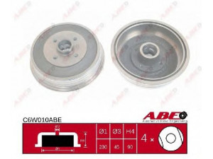 ABE C6W010ABE stabdžių būgnas 
 Stabdžių sistema -> Būgninis stabdys -> Stabdžių būgnas
6K9501615, 6K9 501 615, 6K9 501 615