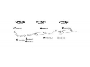 VENEPORTE 400193 išmetimo sistema 
 Išmetimo sistema -> Išmetimo sistema, visa
