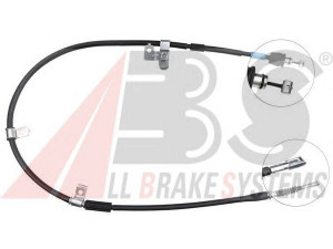 A.B.S. K17137 trosas, stovėjimo stabdys 
 Stabdžių sistema -> Valdymo svirtys/trosai
59760-2C320