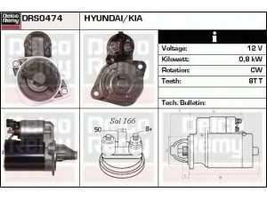 DELCO REMY DRS0474 starteris 
 Elektros įranga -> Starterio sistema -> Starteris
M0T32571, M0T32571ZE, M0T32572